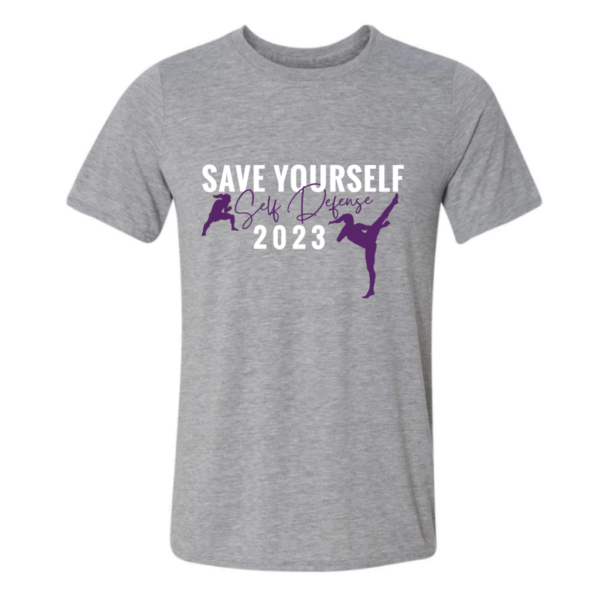 Save Yourself Self Defense 2023 Event + T-Shirt